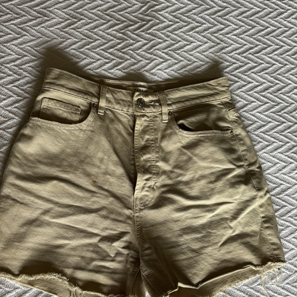 PacSun Women's Khaki Jean Shorts